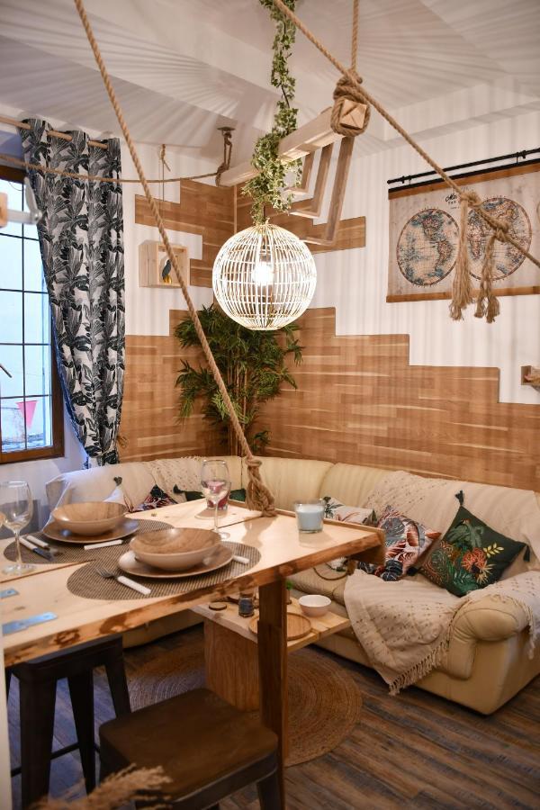 Le Cabanon H24,Atypique,Cosy,Port,Plage,Wifi,Netflix La Seyne-sur-Mer Buitenkant foto