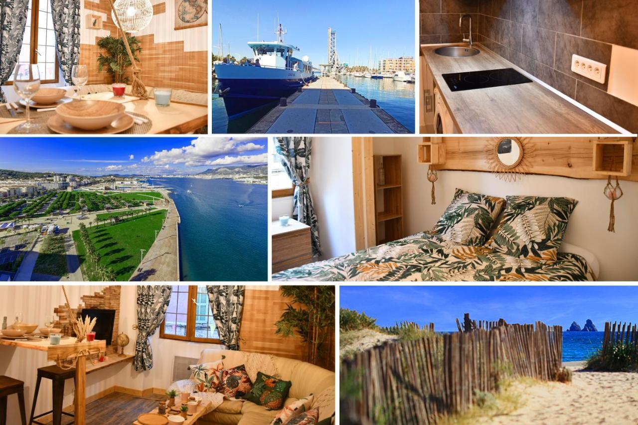 Le Cabanon H24,Atypique,Cosy,Port,Plage,Wifi,Netflix La Seyne-sur-Mer Buitenkant foto